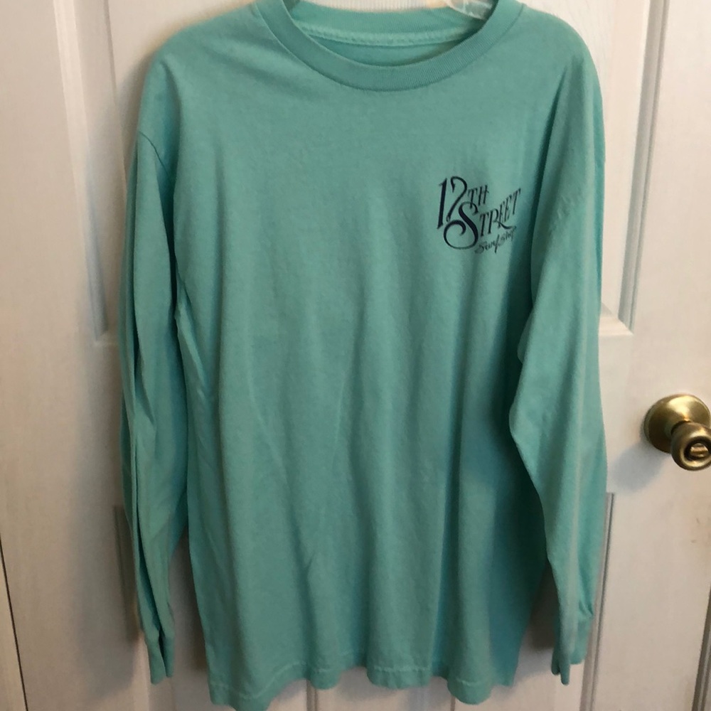 17th street surf shop long sleeve t-shirt